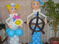 фигуры из шариков в Новосибирске